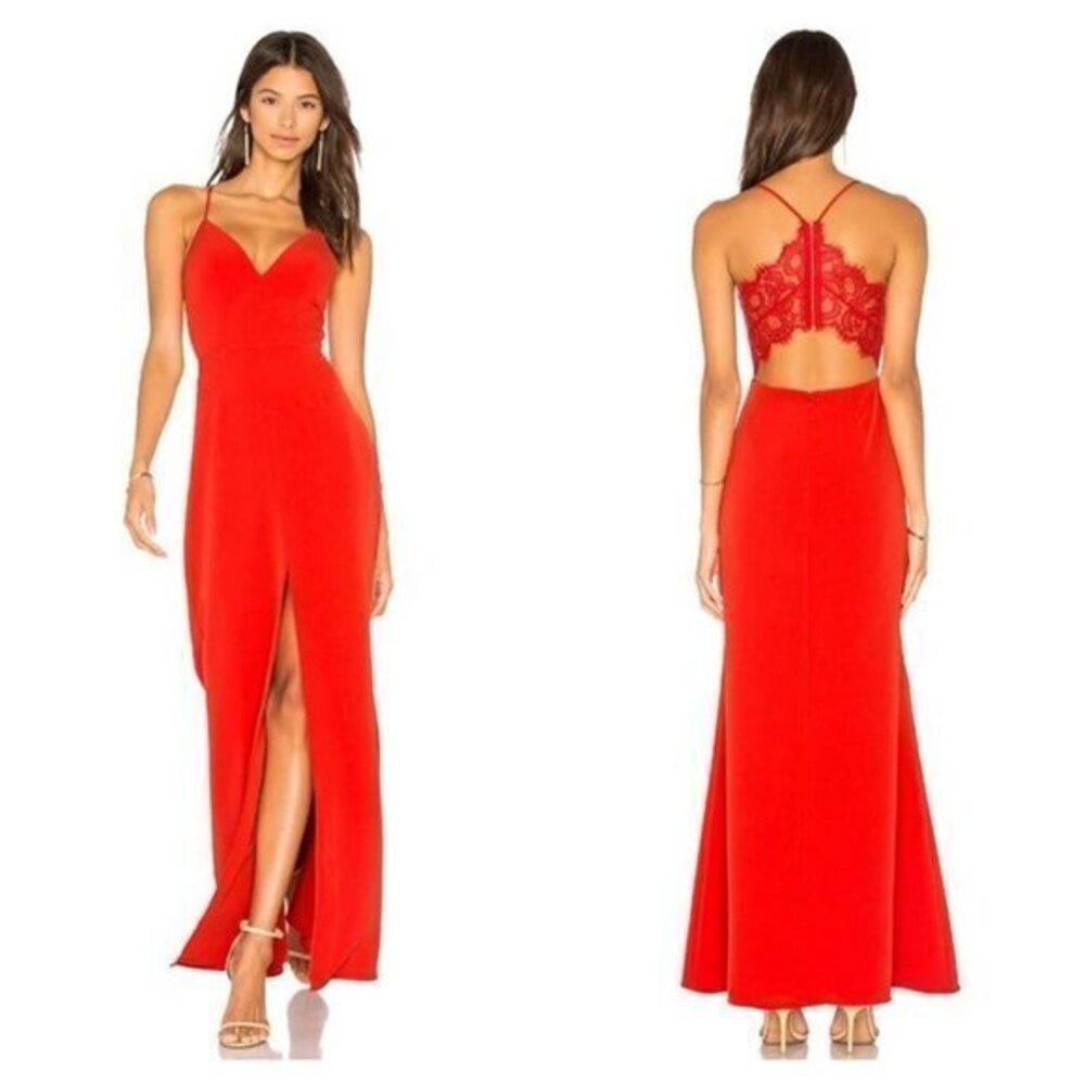 Lovers and Friends Helena Gown - Red